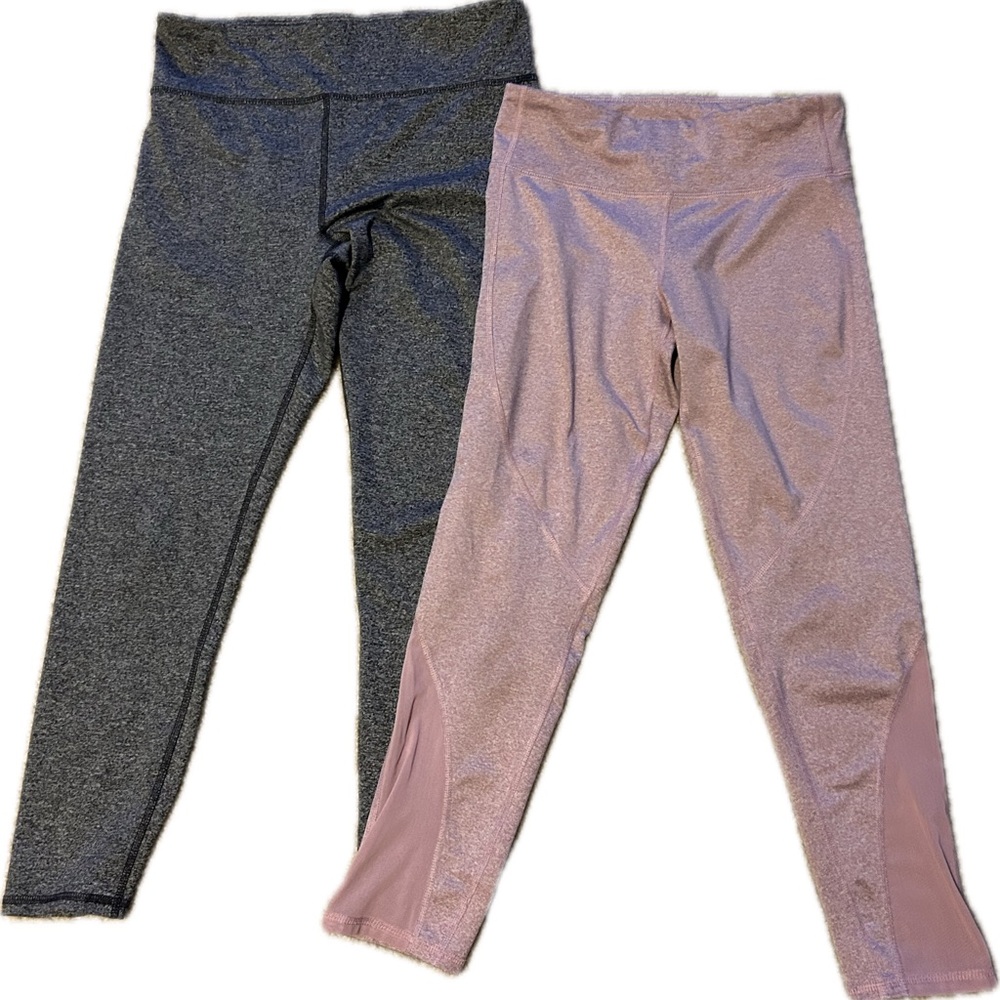 Old Navy Kids Leggings in Gray and Pink